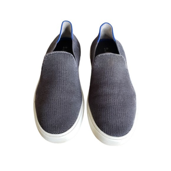 Rothys Women's Shoes Size 8.5 Flats Comfort Slip On The Sneaker Casual Gray Blue - Picture 5 of 11